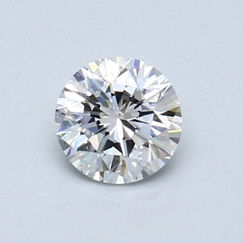 0.51 carat D-SI1 GD cut Natūralus Round Deimantas (1)