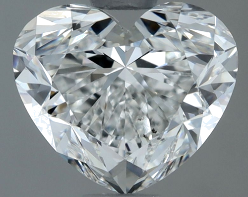 1.54 carat G-SI1 Natūralus Heart Deimantas (1)
