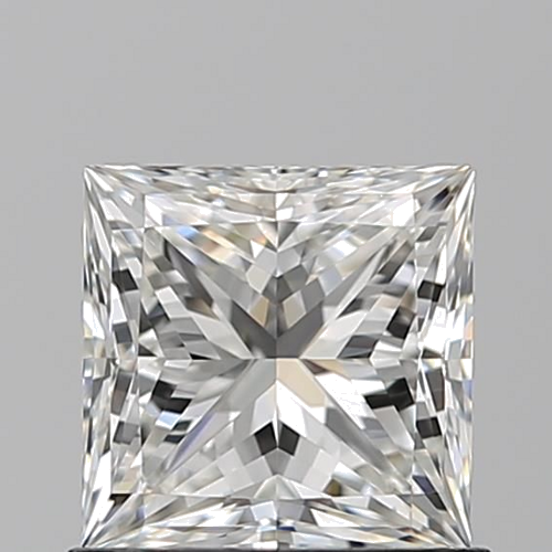 1.01 carat H-VS1 Natūralus Princess Deimantas (1)