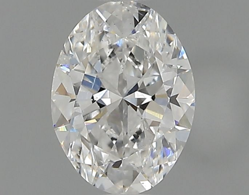 0.5 carat E-SI1 Natūralus Oval Deimantas (1)