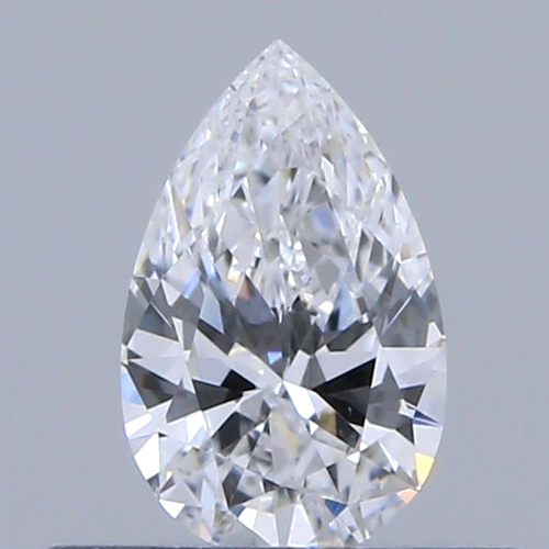 0.31 carat D-VS2 Natūralus Pear Deimantas (1)