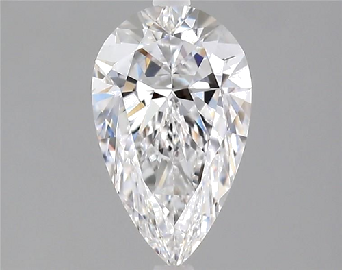 1.11 carat D-VS1 Natūralus Pear Deimantas (1)