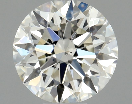 0.42 carat J-SI1 Excellent cut Natūralus Round Deimantas (1)