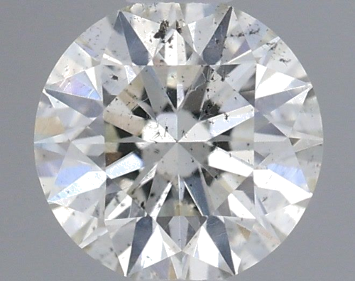 0.4 carat J-SI2 Very Good cut Natūralus Round Deimantas (1)