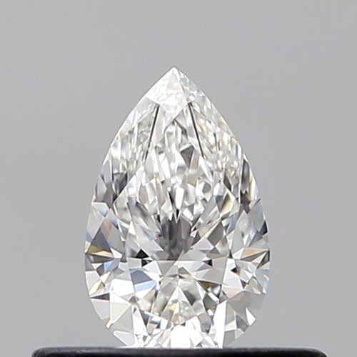 0.31 carat F-VVS1 Natūralus Pear Deimantas (1)