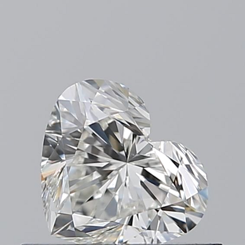 0.51 carat I-VS2 Natūralus Heart Deimantas (1)