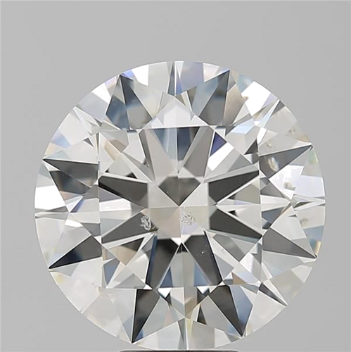 8.55 carat K-SI2 Excellent cut Natūralus Round Deimantas (1)