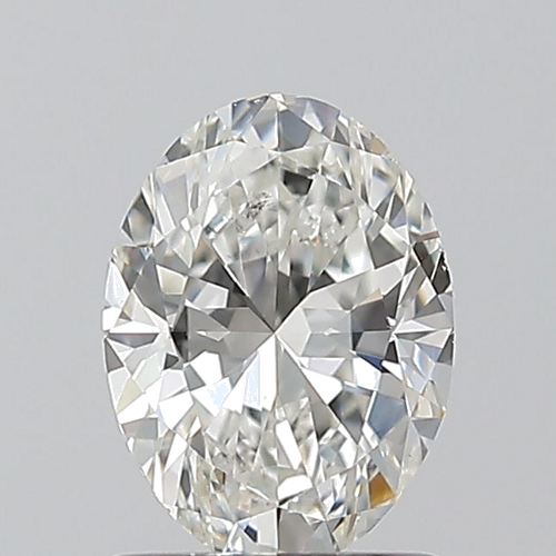 1.01 carat G-SI1 Natūralus Oval Deimantas (1)