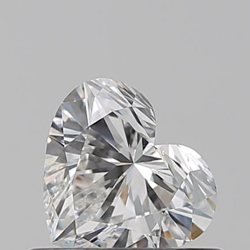 0.51 carat F-VS2 Natūralus Heart Deimantas (1)