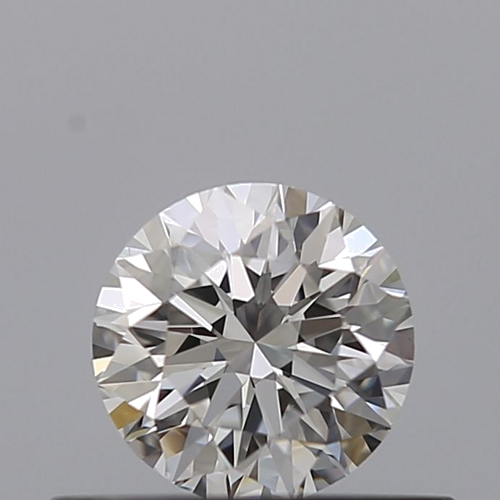 0.39 carat F-VVS1 Excellent cut Natūralus Round Deimantas (1)