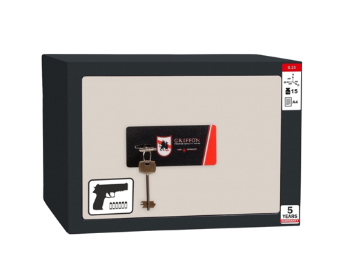Домашний сейф Griffon S.25.KP (15 кг) (1)