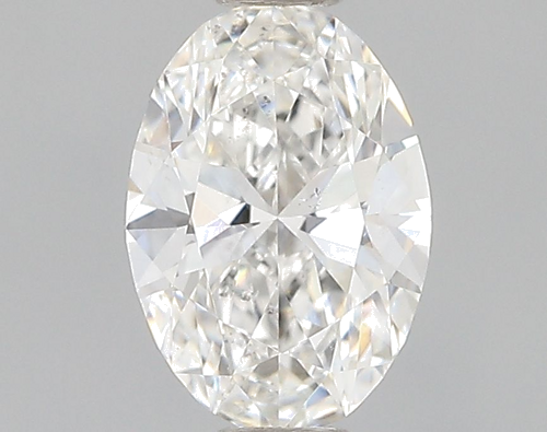 0.46 carat F-SI1 Natūralus Oval Deimantas (1)