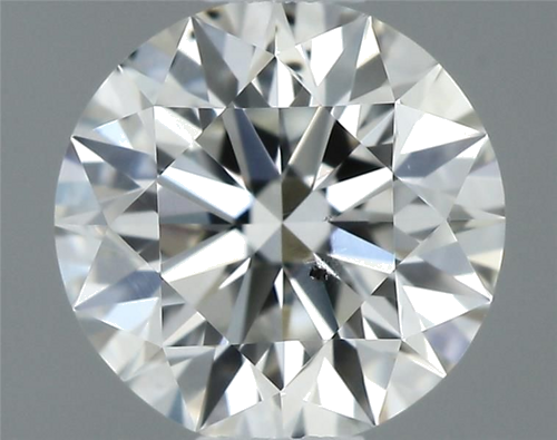 0.34 carat G-SI1 Excellent cut Natūralus Round Deimantas (1)