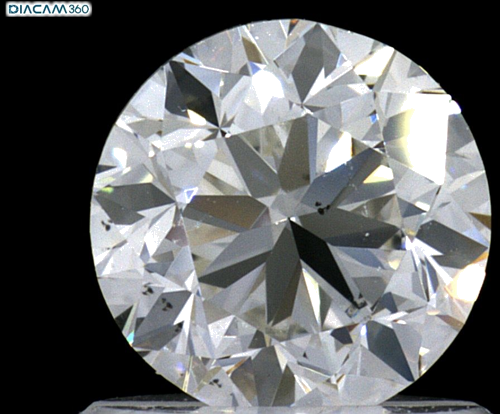 1.0 carat H-VS2 GD cut Natūralus Round Deimantas (1)