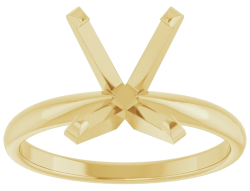 Sužadėtuvių Žiedas „Solitaire“ 14k yellow gold Oval 11mm x 9mm (3)
