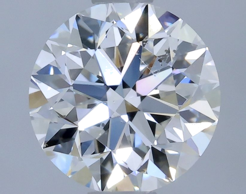 0.72 carat F-SI1 Very Good cut Natūralus Round Deimantas (1)