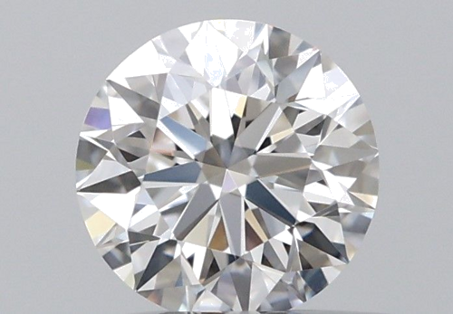 0.44 carat F-VVS1 Excellent cut Natūralus Round Deimantas (1)