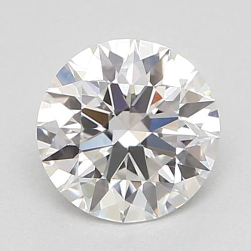 0.41 carat F-VVS2 Excellent cut Natūralus Round Deimantas (1)