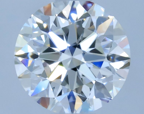 0.5 carat F-VVS1 Very Good cut Natūralus Round Deimantas (1)