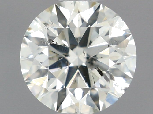 0.5 carat K-SI2 Excellent cut Natūralus Round Deimantas (1)