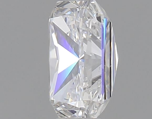 0.6 carat D-VS2 Natūralus Radiant Deimantas (1)