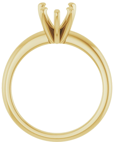 Sužadėtuvių Žiedas „Solitaire“ 18k yellow gold Pear 10mm x 7mm (2)