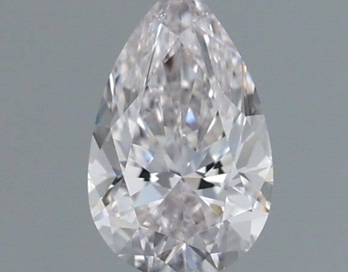0.24 carat Faint Pink-VVS2 Natūralus Pear Deimantas (1)