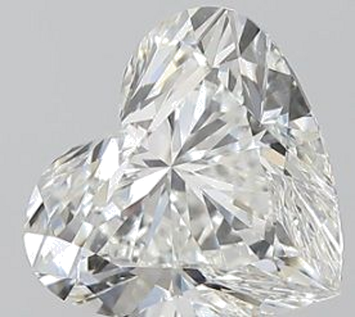 2.01 carat H-SI1 Natūralus Heart Deimantas (1)