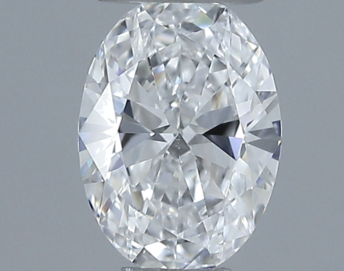 0.51 carat D-VS2 Natūralus Oval Deimantas (1)