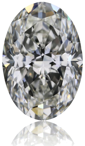 1.04 carat H-VS1 Natūralus Oval Deimantas (1)