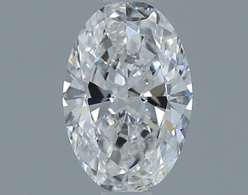 0.51 carat D-VS2 Natūralus Oval Deimantas (1)