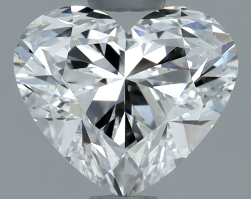 1.22 carat H-SI1 Natūralus Heart Deimantas (1)
