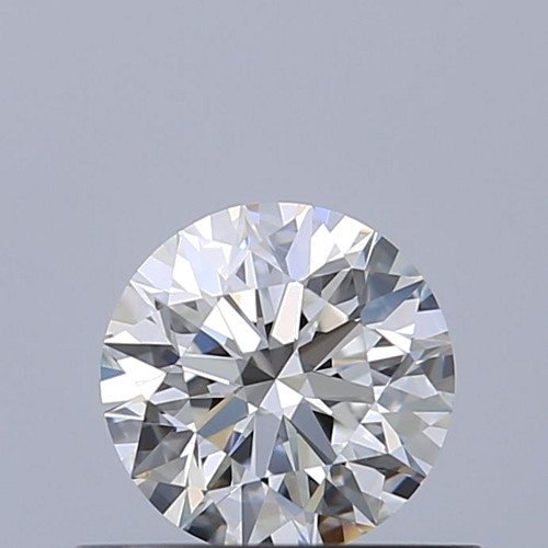 0.5 carat F-VVS1 Excellent cut Natūralus Round Deimantas (1)