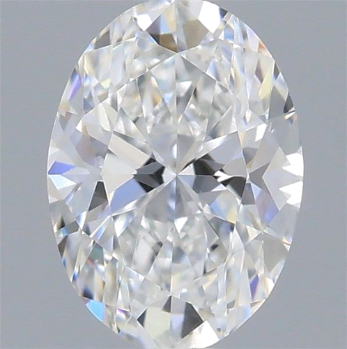 0.38 carat F-VS2 Natūralus Oval Deimantas (1)