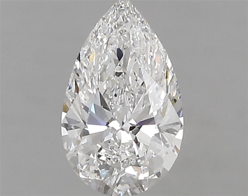 0.6 carat E-SI1 Natūralus Pear Deimantas (1)