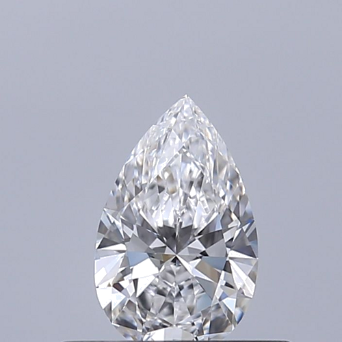 0.3 carat D-VS1 Natūralus Pear Deimantas (1)