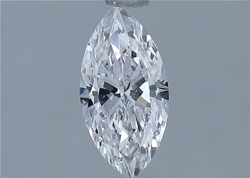 0.55 carat D-SI1 Natūralus Marquise Deimantas (1)