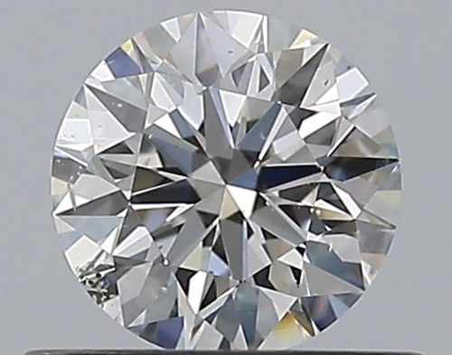 0.5 carat G-SI2 Excellent cut Natūralus Round Deimantas (1)
