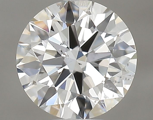 0.5 carat D-SI1 Excellent cut Natūralus Round Deimantas (1)