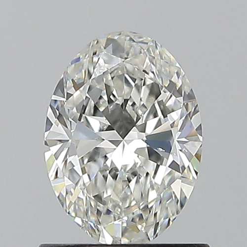0.9 carat G-SI1 Natūralus Oval Deimantas (1)