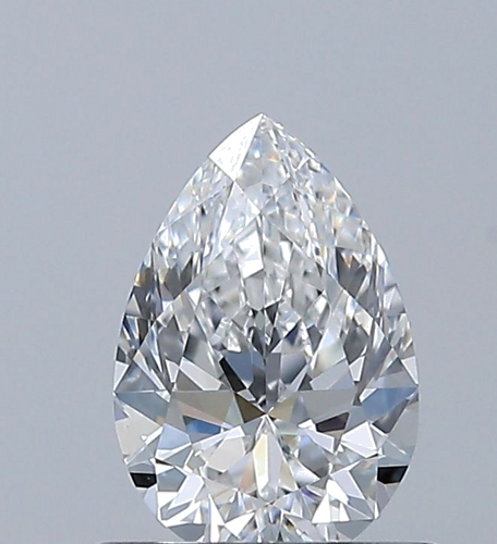 0.6 carat F-VS1 Natūralus Pear Deimantas (1)