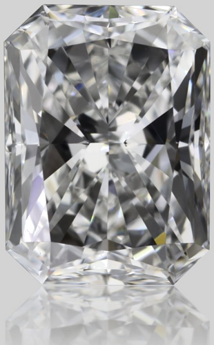 0.71 carat E-VVS2 Natūralus Radiant Deimantas (1)