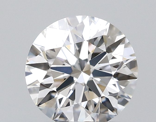 0.5 carat F-VS2 Excellent cut Natūralus Round Deimantas (1)