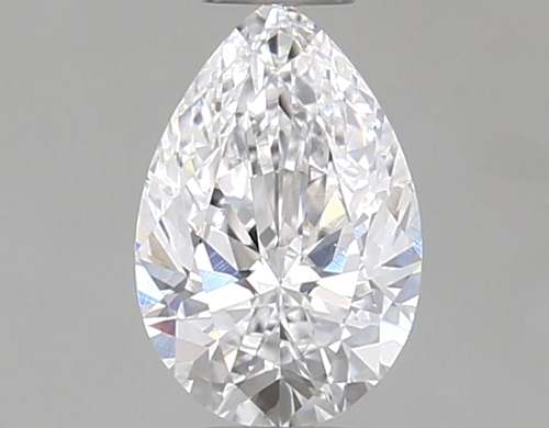 0.39 carat D-VS1 Natūralus Pear Deimantas (1)