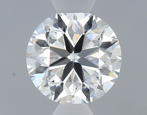 0.5 carat F-VVS1 Very Good cut Natūralus Round Deimantas (1)