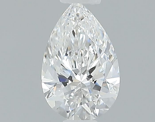 0.31 carat E-VVS2 Natūralus Pear Deimantas (1)