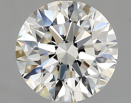 1.61 carat I-VVS1 Excellent cut Natūralus Round Deimantas (1)