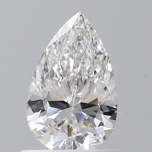 0.6 carat E-VS1 Natūralus Pear Deimantas (1)