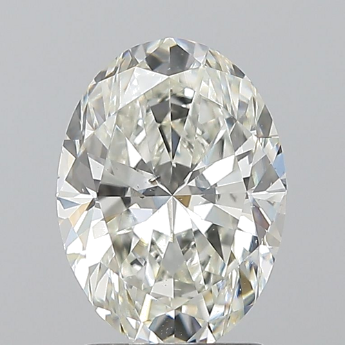 2.01 carat I-SI1 Natūralus Oval Deimantas (1)