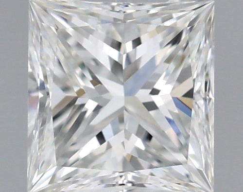 0.51 carat H-VVS1 Natūralus Princess Deimantas (1)